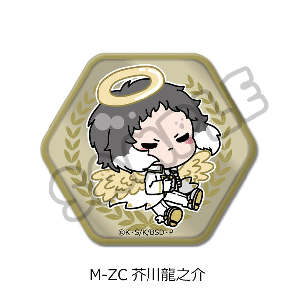 『文豪ストレイドッグス』第6弾 六角形缶バッジ Mocho-ZC 芥川龍之介