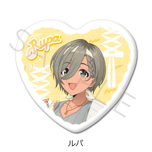 『ガールズバンドクライ』第4弾 ハート型缶バッジ【BOX】