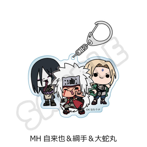 『NARUTO-ナルト-』アクリルキーホルダー MH 自来也&綱手&大蛇丸