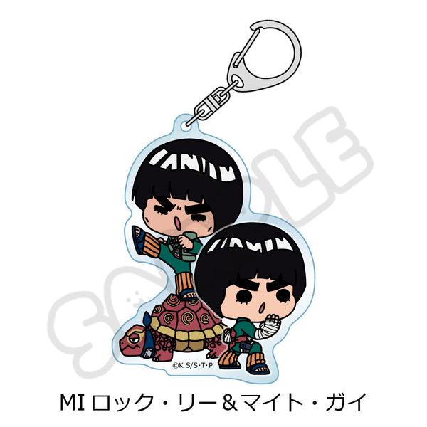 『NARUTO-ナルト-』アクリルキーホルダー MI ロック・リー&マイト・ガイ