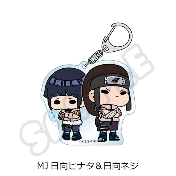 『NARUTO-ナルト-』アクリルキーホルダー MJ 日向ヒナタ&日向ネジ