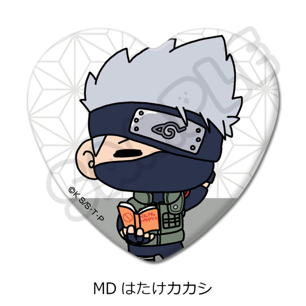 『NARUTO-ナルト-』ハート型缶バッジ MD はたけカカシ