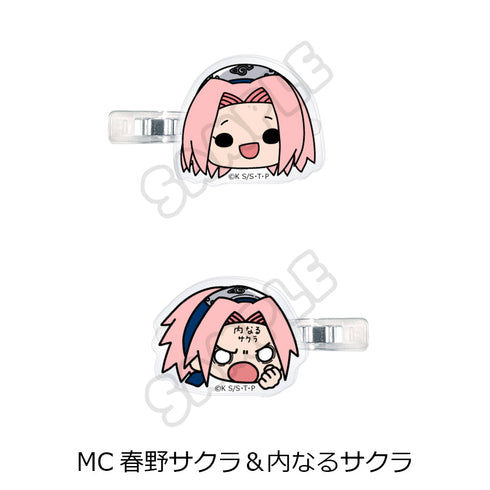 『NARUTO-ナルト-』前髪クリップ MC 春野サクラ&内なるサクラ
