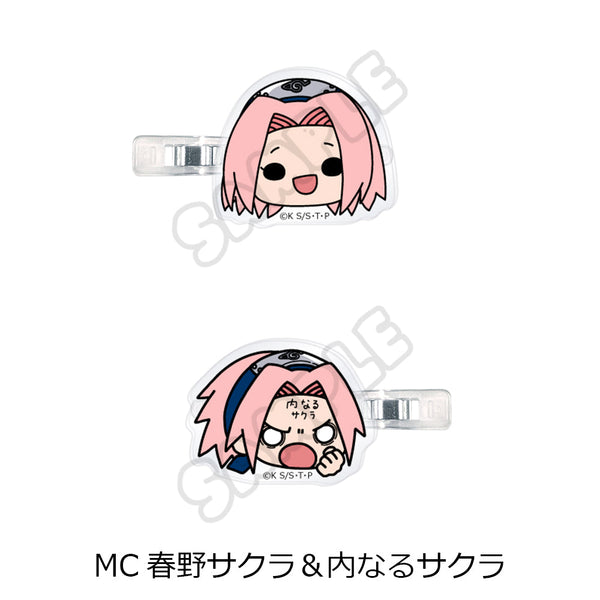 『NARUTO-ナルト-』前髪クリップ MC 春野サクラ&内なるサクラ