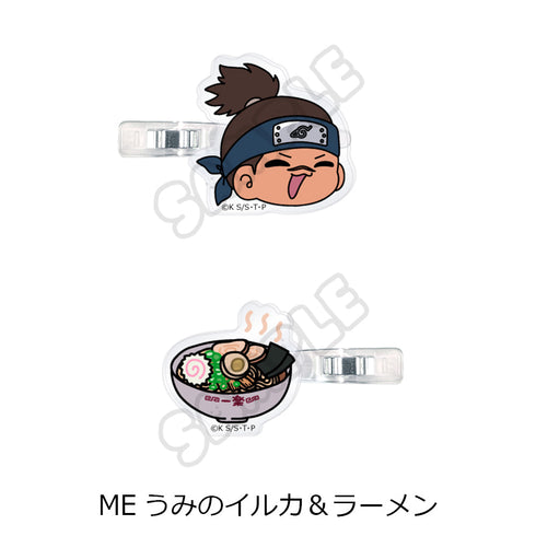 『NARUTO-ナルト-』前髪クリップ ME うみのイルカ&ラーメン