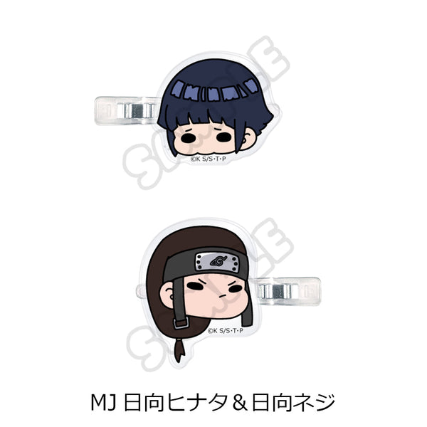 『NARUTO-ナルト-』前髪クリップ MJ 日向ヒナタ&日向ネジ