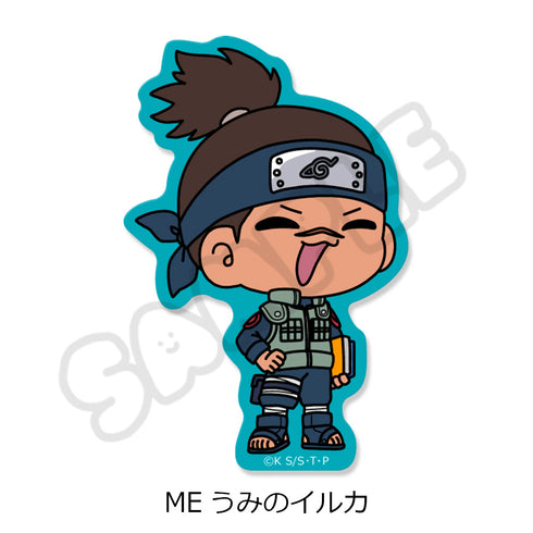 『NARUTO-ナルト-』クリアステッカー ME うみのイルカ