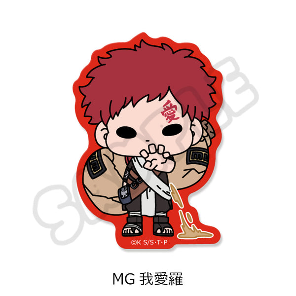 『NARUTO-ナルト-』クリアステッカー MG 我愛羅