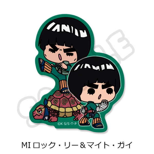 『NARUTO-ナルト-』クリアステッカー MI ロック・リー&マイト・ガイ