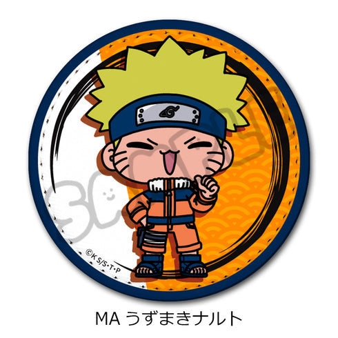 『NARUTO-ナルト-』レザーバッジ(丸形) MA うずまきナルト