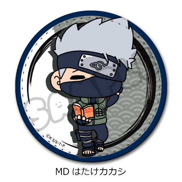 『NARUTO-ナルト-』レザーバッジ(丸形) MD はたけカカシ