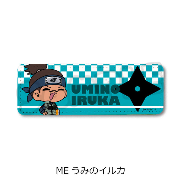 『NARUTO-ナルト-』レザーバッジ(ロング) ME うみのイルカ