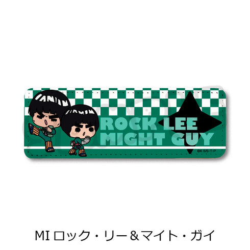 『NARUTO-ナルト-』レザーバッジ(ロング) MI ロック・リー&マイト・ガイ