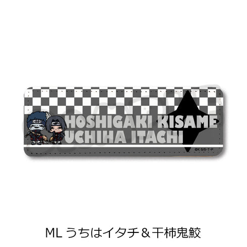 『NARUTO-ナルト-』レザーバッジ(ロング) ML うちはイタチ&干柿鬼鮫