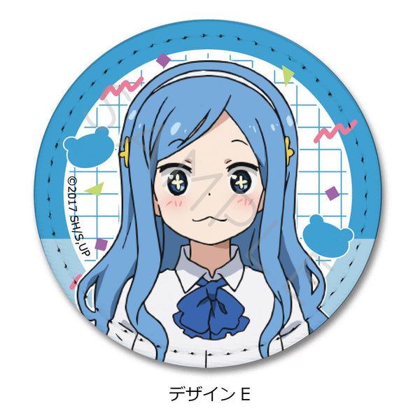 『干物妹!うまるちゃんR』レザーバッジ(丸形) デザインE