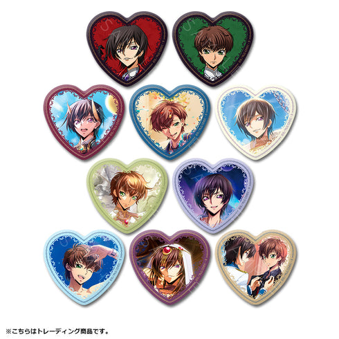 『コードギアス 反逆のルルーシュ』第4弾 ハート型缶バッジ【BOX】