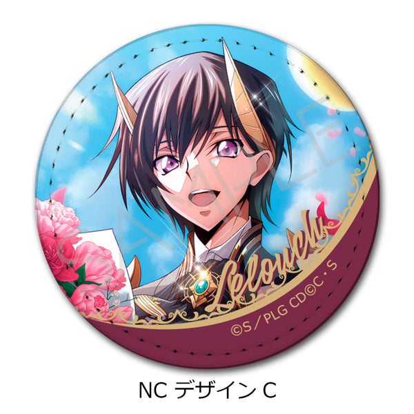 『コードギアス 反逆のルルーシュ』第4弾 レザーバッジ(丸形) NC デザインC