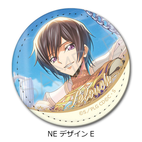 『コードギアス 反逆のルルーシュ』第4弾 レザーバッジ(丸形) NE デザインE