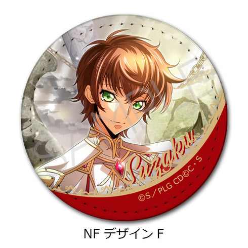 『コードギアス 反逆のルルーシュ』第4弾 レザーバッジ(丸形) NF デザインF