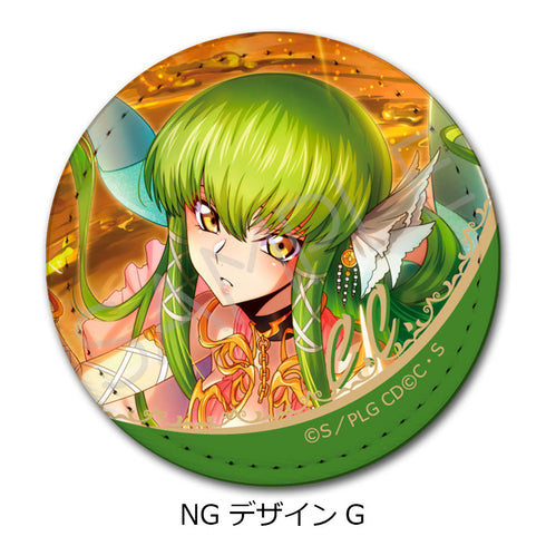 『コードギアス 反逆のルルーシュ』第4弾 レザーバッジ(丸形) NG デザインG