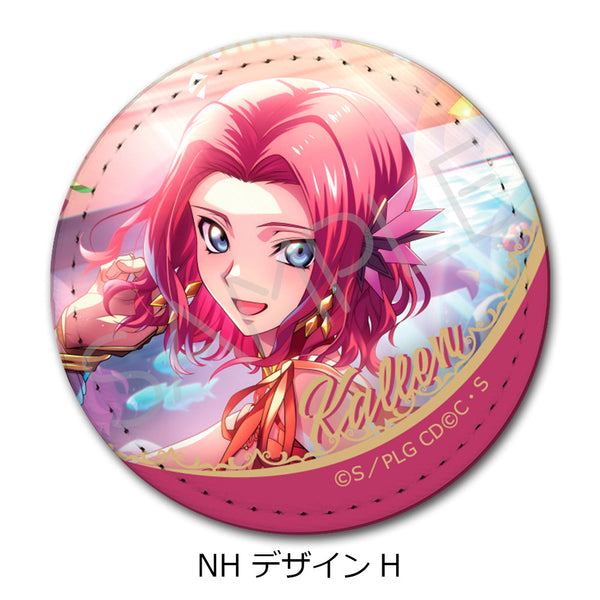 『コードギアス 反逆のルルーシュ』第4弾 レザーバッジ(丸形) NH デザインH