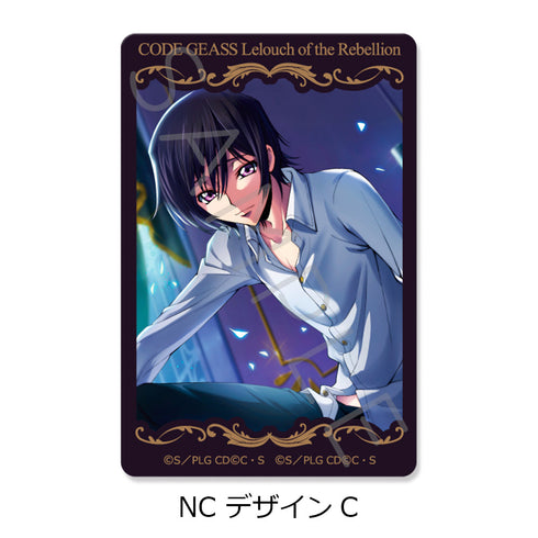 『コードギアス 反逆のルルーシュ』第4弾 クリアカードステッカーA【BOX】