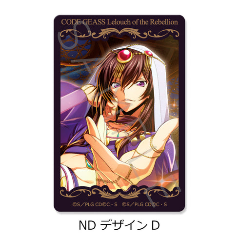 『コードギアス 反逆のルルーシュ』第4弾 クリアカードステッカーA【BOX】