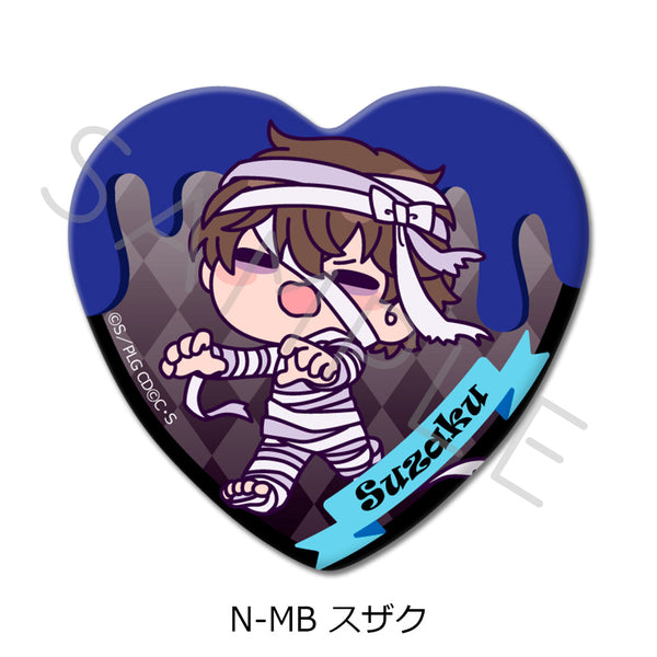 『コードギアス 反逆のルルーシュ』第4弾 ハート型缶バッジ N-MB スザク