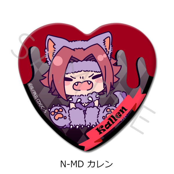 『コードギアス 反逆のルルーシュ』第4弾 ハート型缶バッジ N-MD カレン