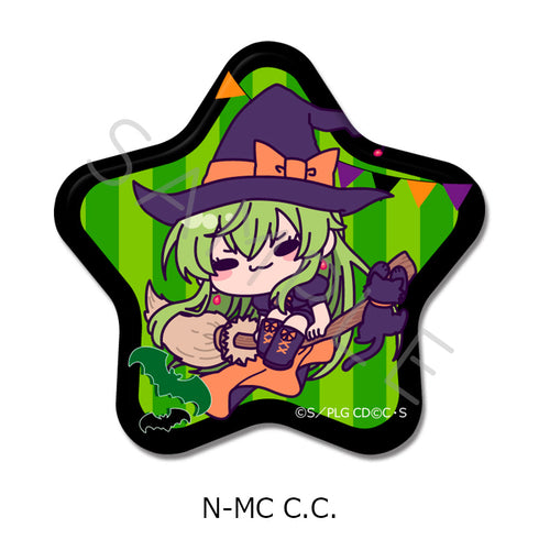 『コードギアス 反逆のルルーシュ』第4弾 星形缶バッジ N-MC C.C.