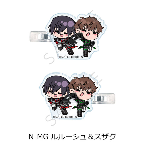 『コードギアス 反逆のルルーシュ』第4弾 前髪クリップ N-MG ルルーシュ&スザク