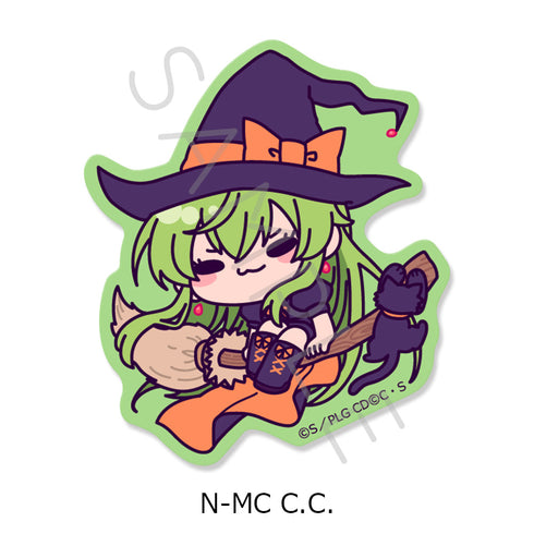 『コードギアス 反逆のルルーシュ』第4弾 クリアダイカットステッカー N-MC C.C.