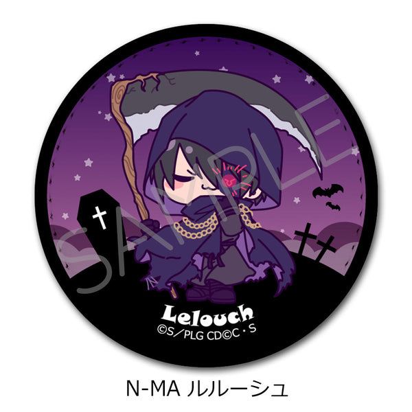 『コードギアス 反逆のルルーシュ』第4弾 レザーバッジ(丸形) N-MA ルルーシュ