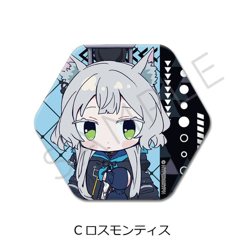 『アークナイツ【焔燼曙明/RISE FROM EMBER】』六角形缶バッジ C ロスモンティス