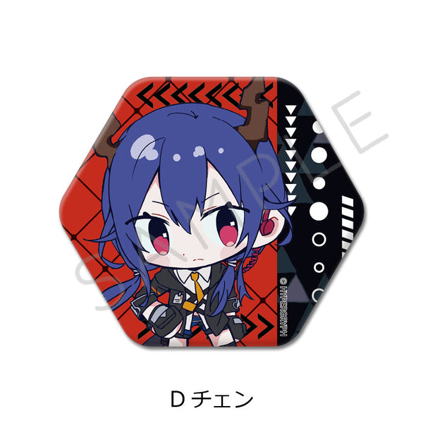 『アークナイツ【焔燼曙明/RISE FROM EMBER】』六角形缶バッジ D チェン