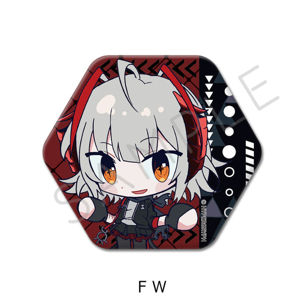 『アークナイツ【焔燼曙明/RISE FROM EMBER】』六角形缶バッジ F W