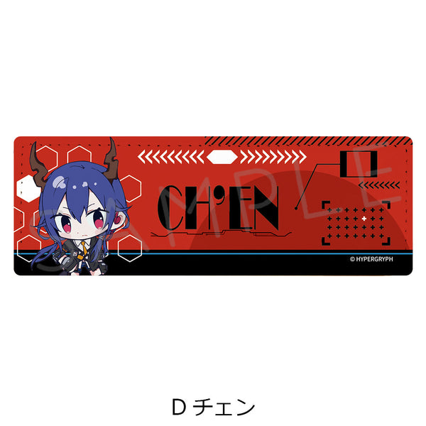 『アークナイツ【焔燼曙明/RISE FROM EMBER】』レザーバッジ(ロング) D チェン