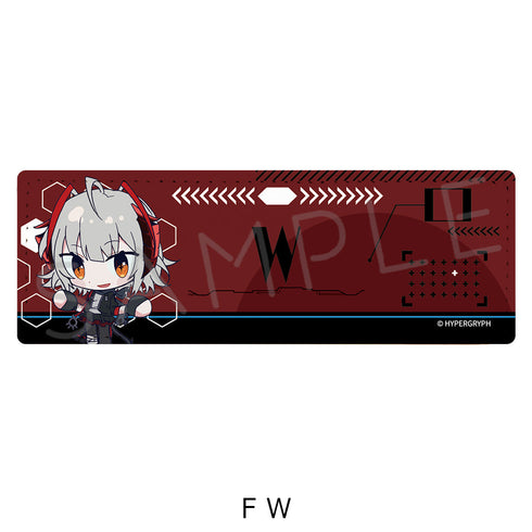 『アークナイツ【焔燼曙明/RISE FROM EMBER】』レザーバッジ(ロング) F W