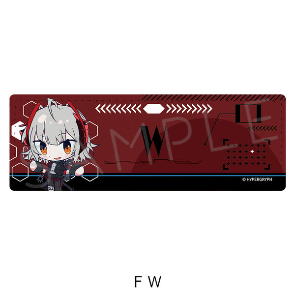 『アークナイツ【焔燼曙明/RISE FROM EMBER】』レザーバッジ(ロング) F W