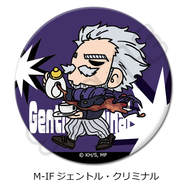 『僕のヒーローアカデミア』みんなmochocho化大作戦! 第6弾 丸形缶バッジ(57mm) M-IF ジェントル・クリミナル