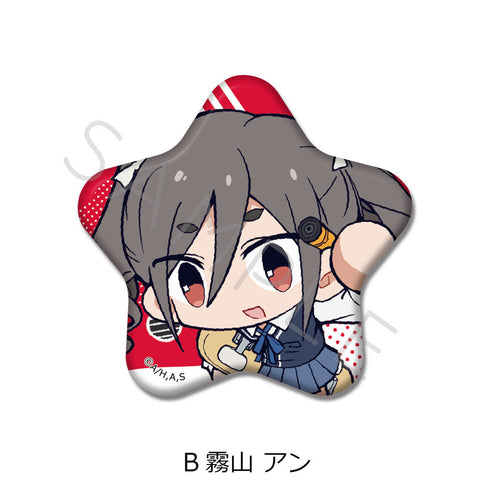 『mono』星型缶バッジ B 霧山アン