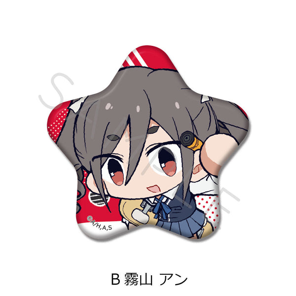 『mono』星型缶バッジ B 霧山アン