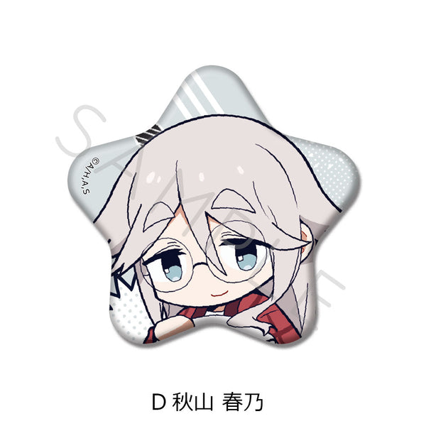 『mono』星型缶バッジ D 秋山春乃