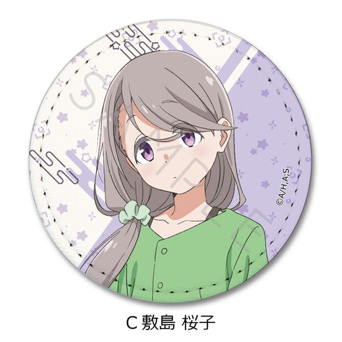 『mono』レザーバッジ C 敷島桜子