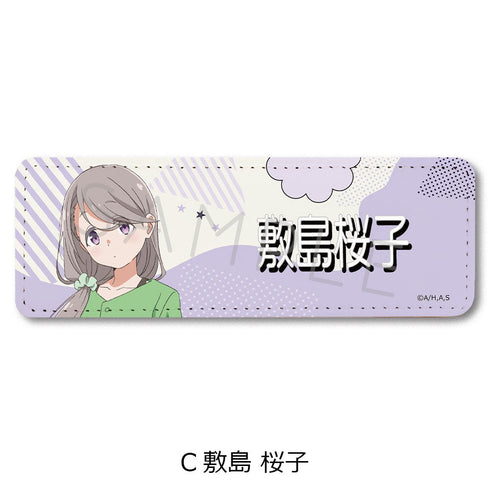 『mono』レザーバッジ(ロング) C 敷島桜子