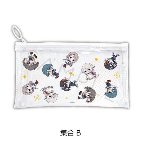 『mono』フラットクリアポーチ B 集合B