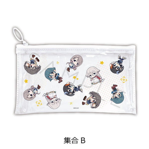 『mono』フラットクリアポーチ B 集合B