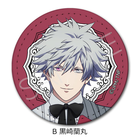 『うたの☆プリンスさまっ♪ TABOO NIGHT XXXX』レザーバッジ(丸形) B 黒崎蘭丸