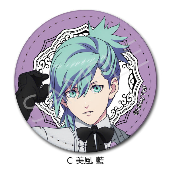『うたの☆プリンスさまっ♪ TABOO NIGHT XXXX』レザーバッジ(丸形) C 美風藍