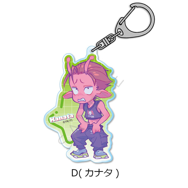 『銀河特急 ミルキー☆サブウェイ』アクリルキーホルダー D カナタ